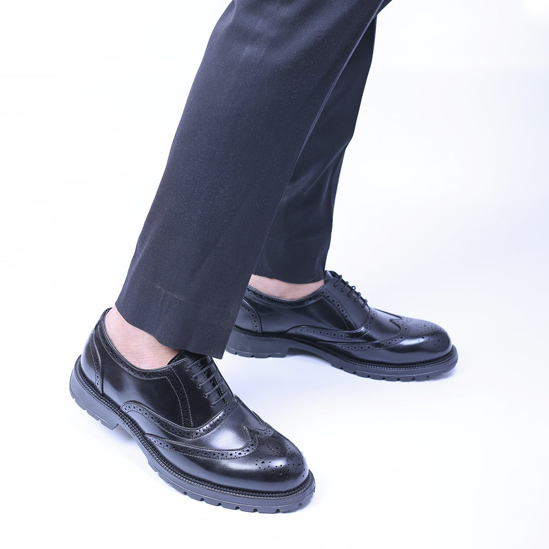 Monkstory Atelier 1890 Oxford Brogues - Classic Black