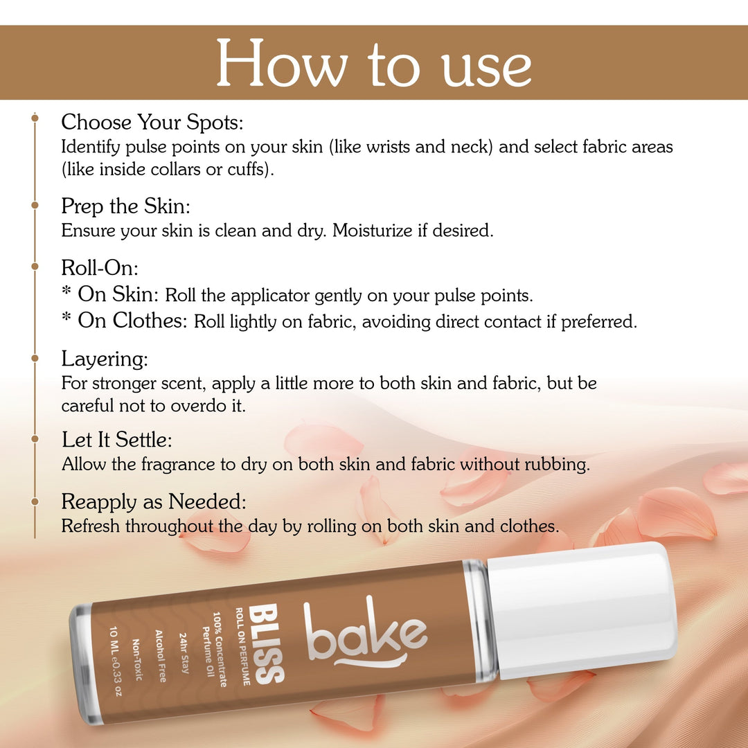 Bliss 100% Concentrated Perfume Oil Roll on Fragrance For Men & Women - Passion Fruit (10ml) - Suspire