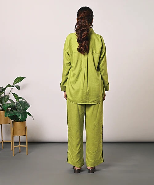 HempZero Bloom Co-ord Set - Green