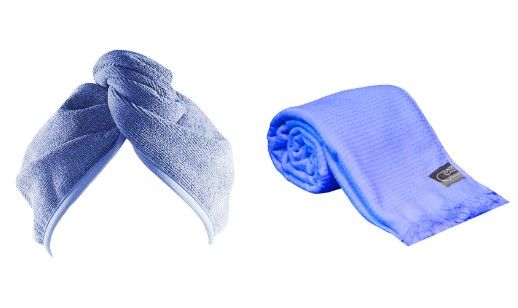 Country Village- Lovely Towel | Bath Warp & Hair Wrap Towel | Organic Cotton Towel