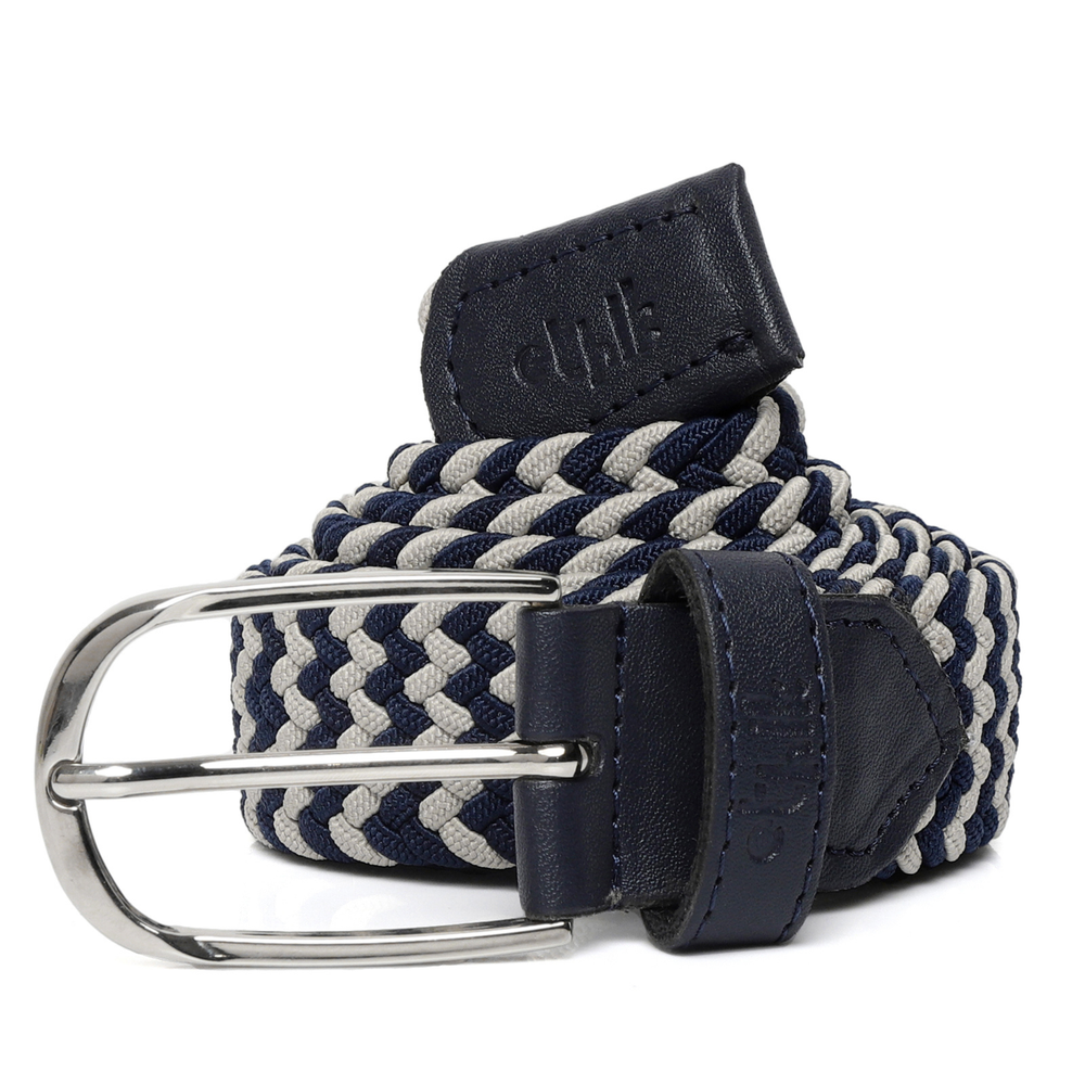 Urban Braid - Blue & White - Nickel