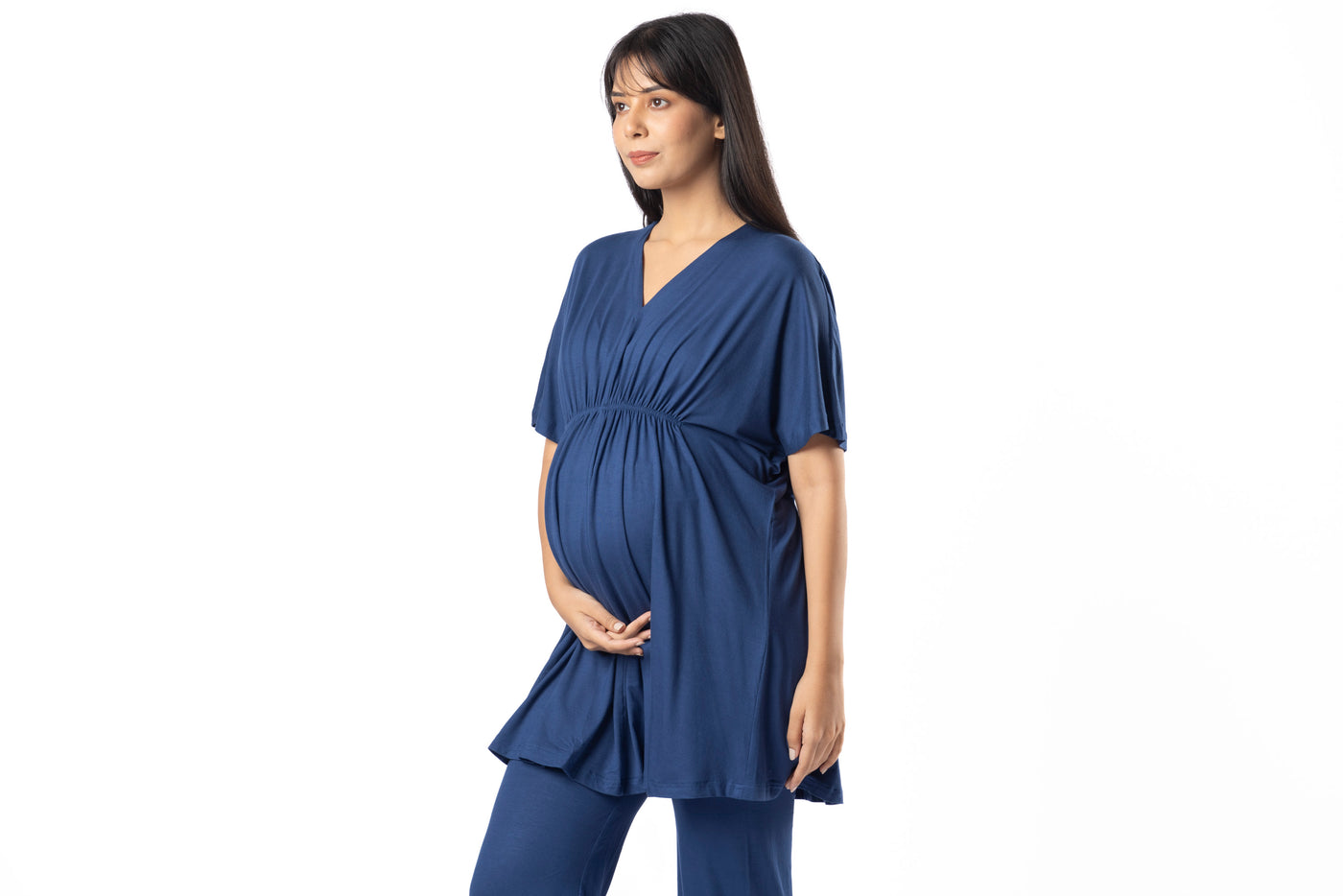 Blue Kaftan Top