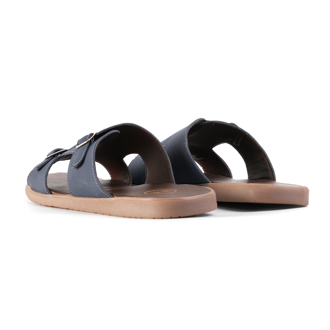 T-Rad Classic Double Monk Strap Sandals - Blue