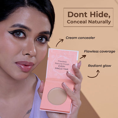 Cream Concealer - Light to  Medium Skin tone | 4.5grams