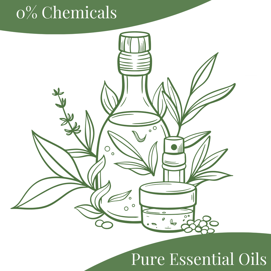 Forest Lab Natural Air Freshener | Lavender & Rosemary Pure Essential Oils | Chemical Free | Child & Pet Friendly