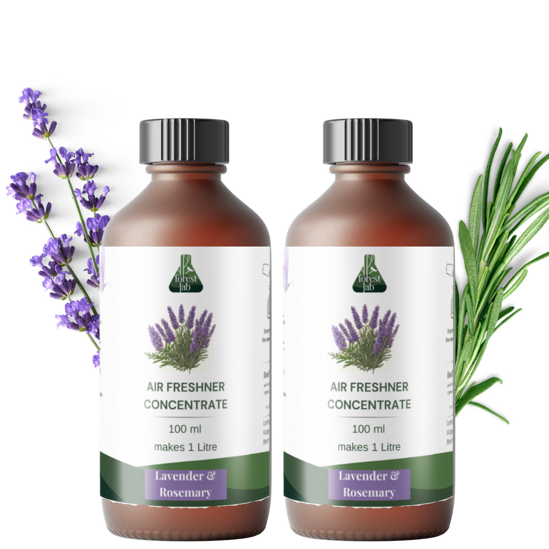 Forest Lab Natural Air Freshener | Lavender & Rosemary Pure Essential Oils | Chemical Free | Child & Pet Friendly