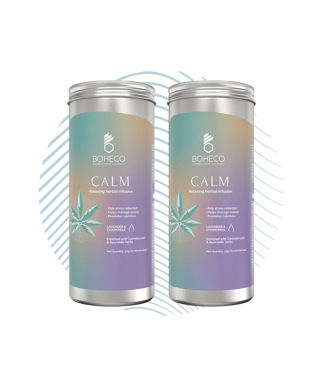 Boheco CALM Relaxing Herbal Infusion Bags - Suspire