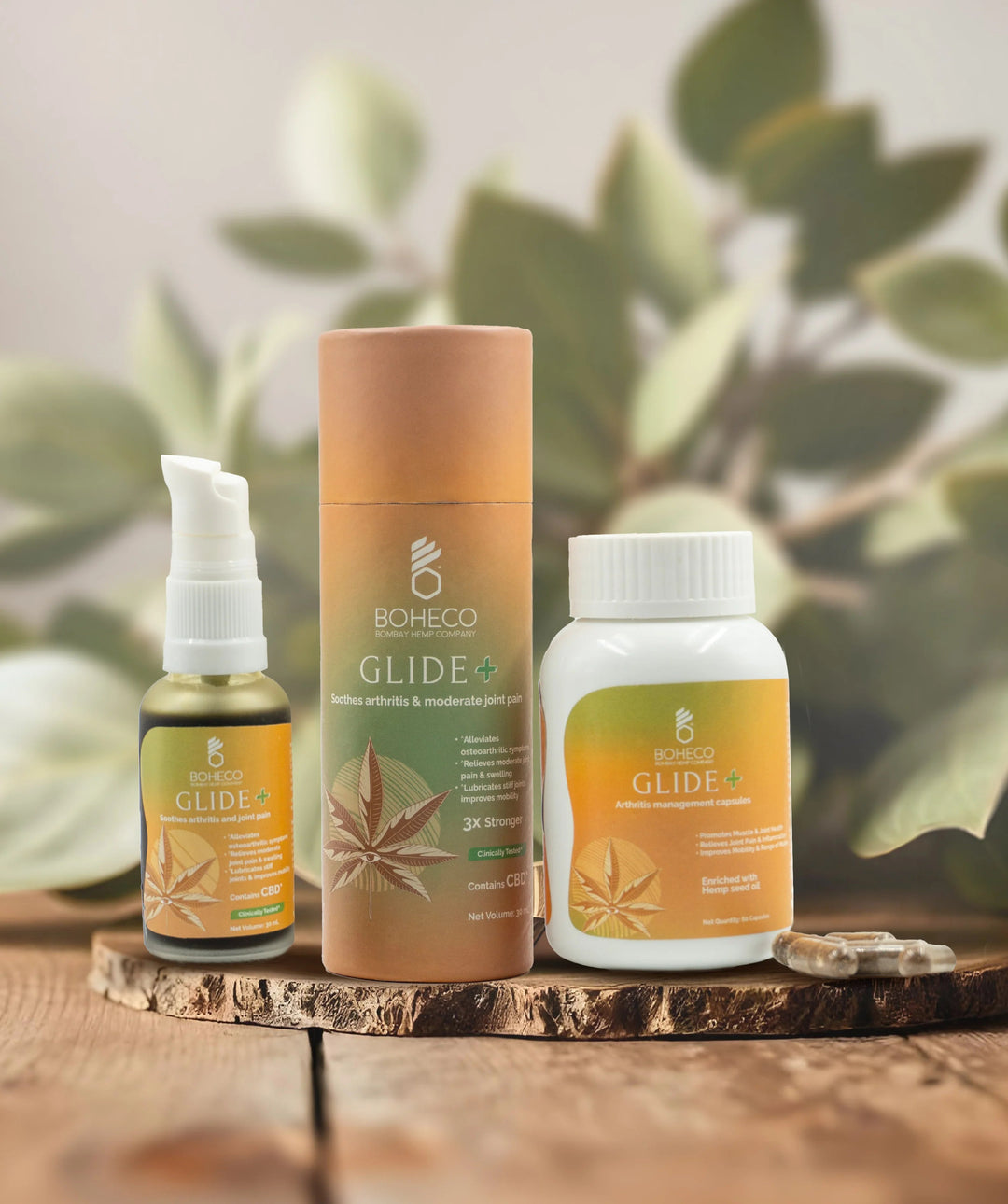 Boheco GLIDE ✚ For Arthritis & Moderate Joint Pain - Suspire