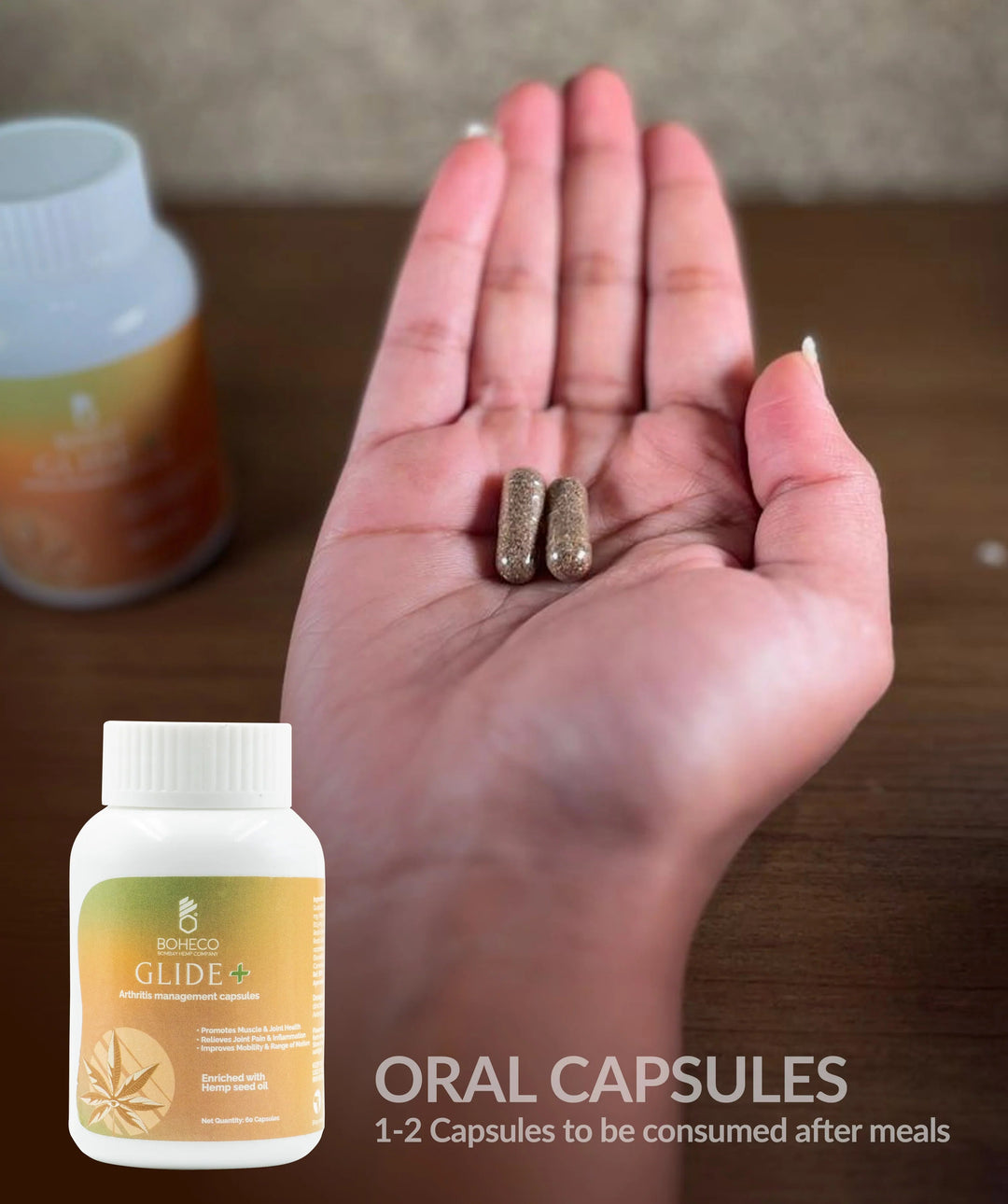 Boheco GLIDE ✚ For Arthritis & Moderate Joint Pain - Suspire