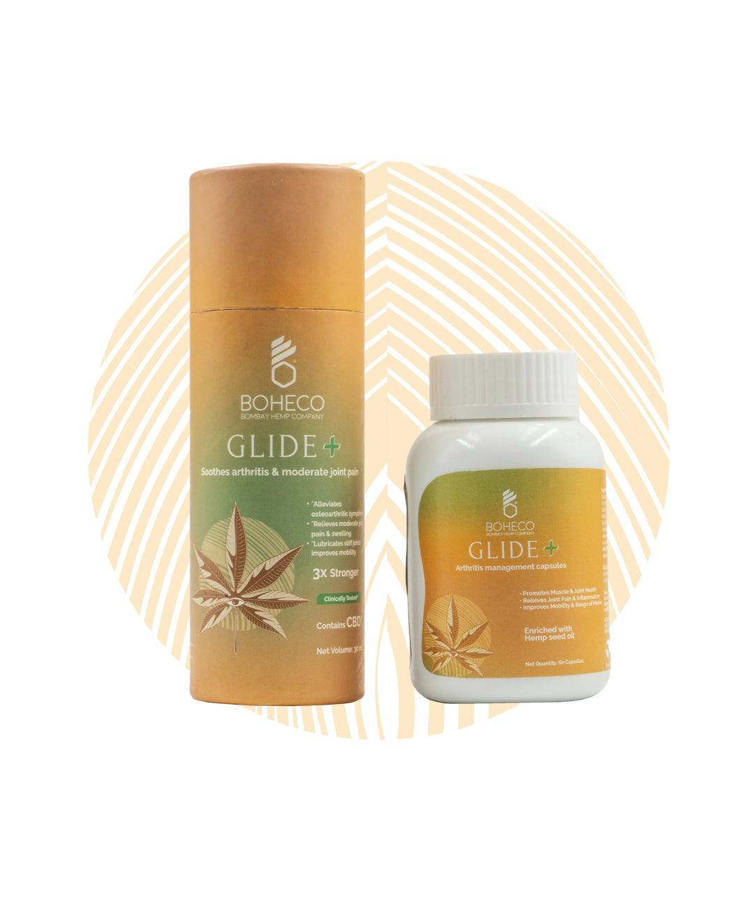 Boheco GLIDE ✚ For Arthritis & Moderate Joint Pain - Suspire