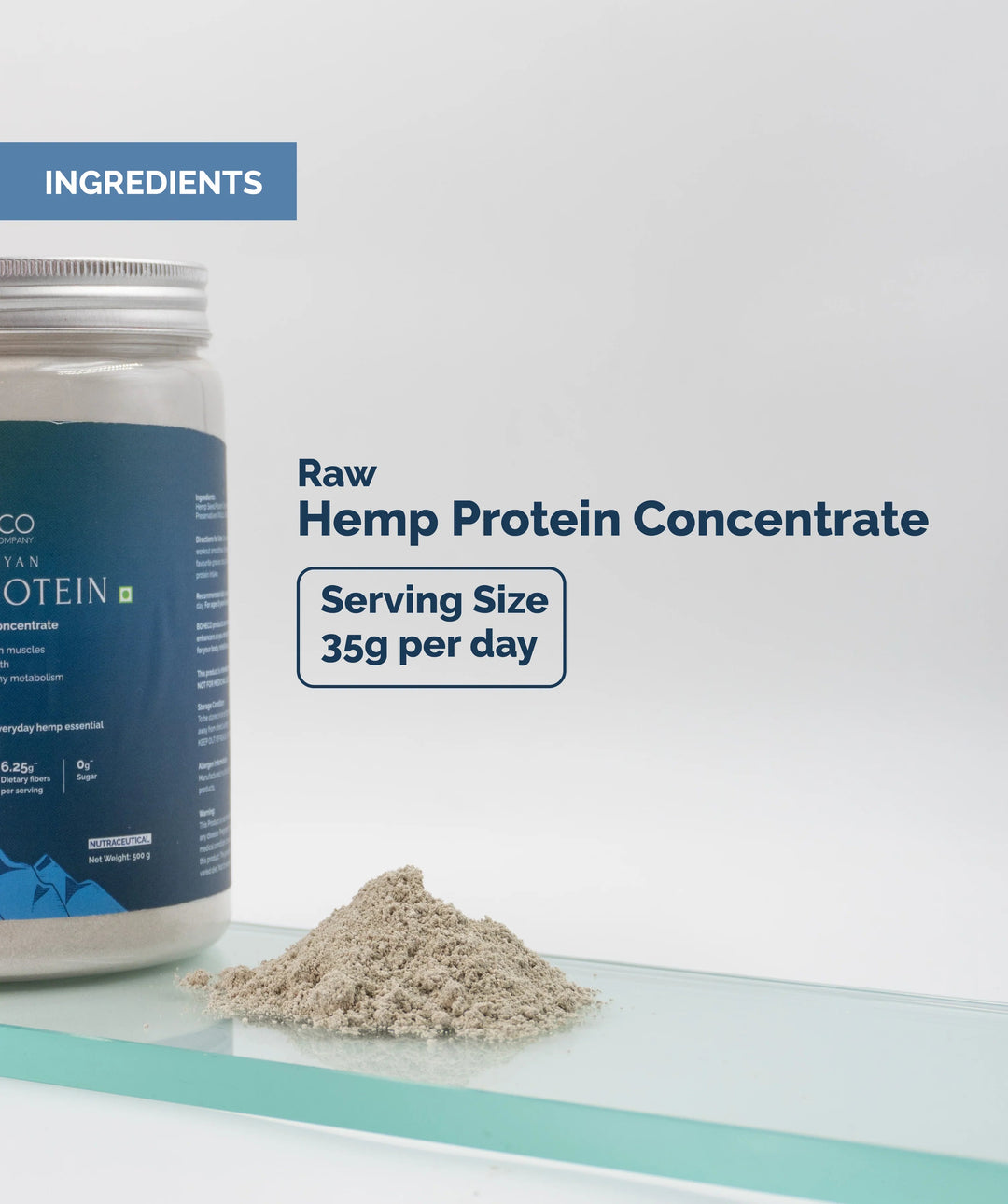 Boheco Hemp Protein Powder - Suspire