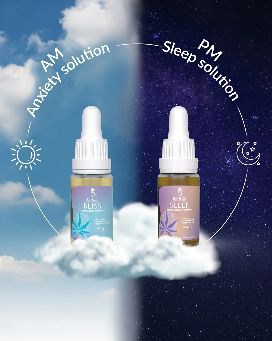 Boheco Mental Health Duo Stress & Anxiety All Rounder - Suspire