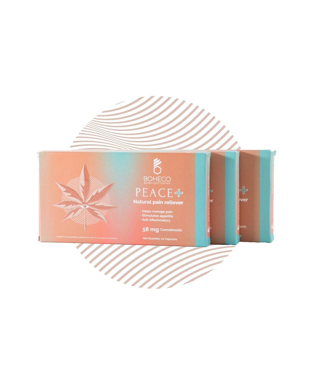 Boheco PEACE ✚ Natural Pain Reliever - Suspire