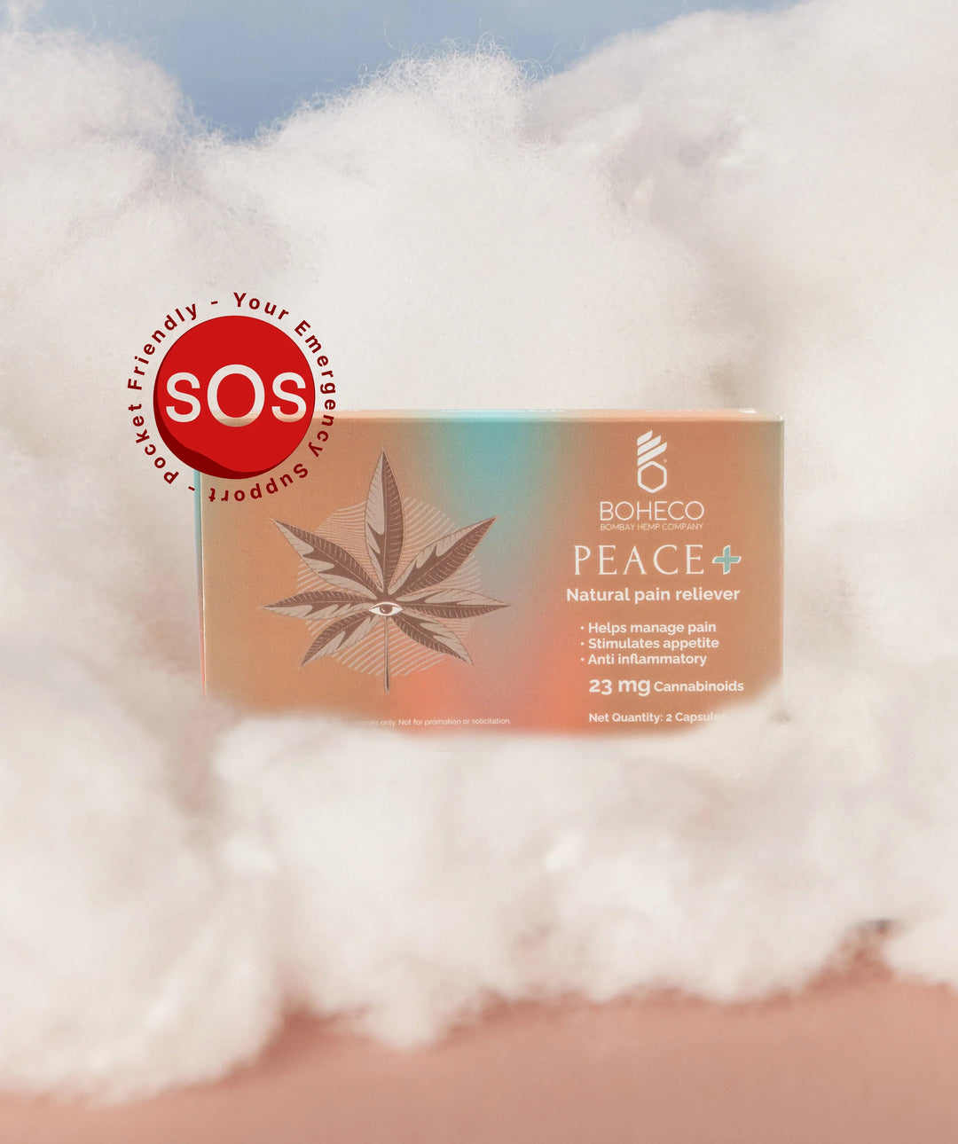 Boheco PEACE ✚ Natural Pain Reliever - Suspire