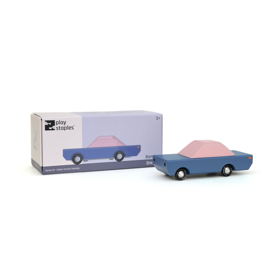 Bombay Dreams - Wooden Toy Car //Sedan