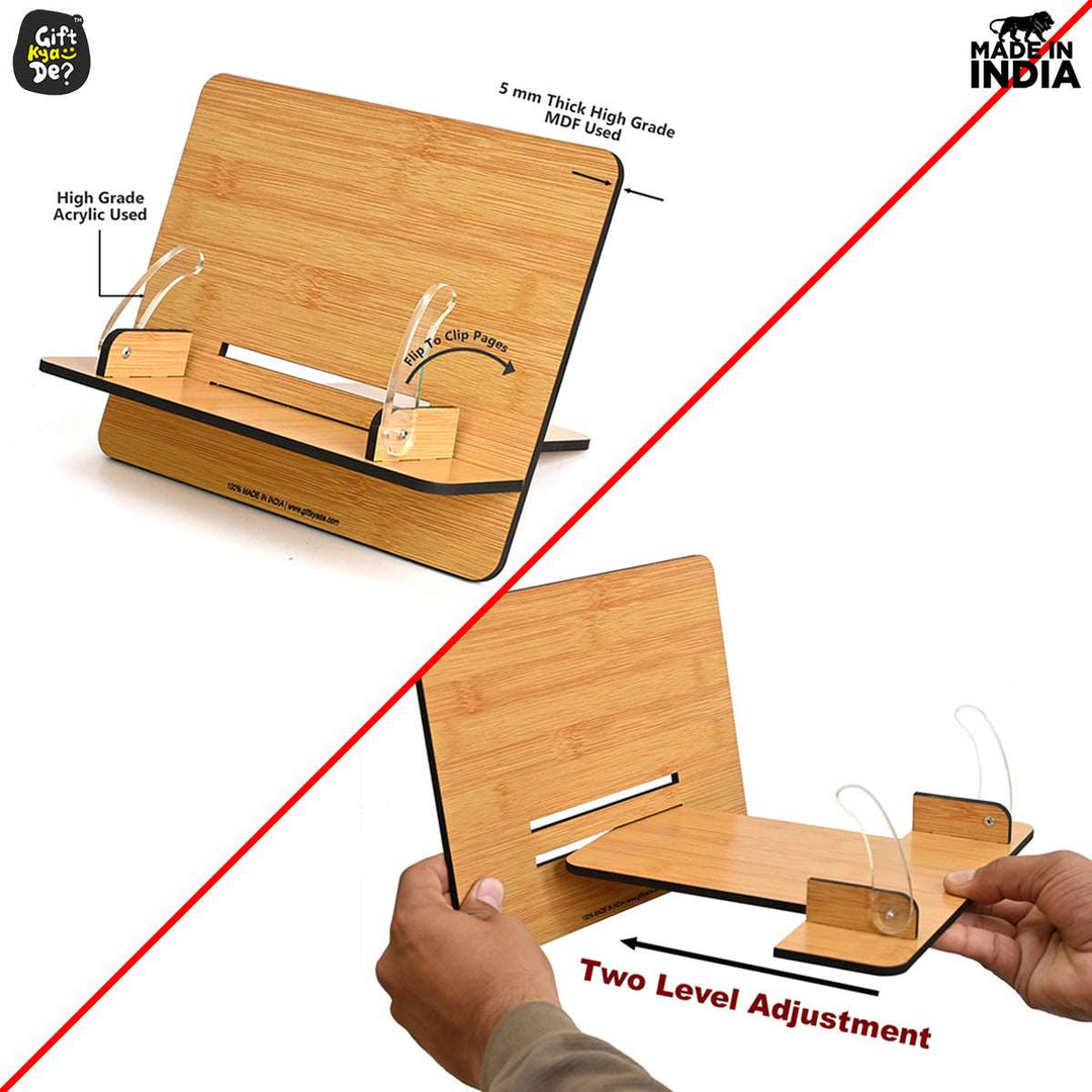 Gift Kya De Book Reading Stand | Book Accessories | Book Stand For All Book Size