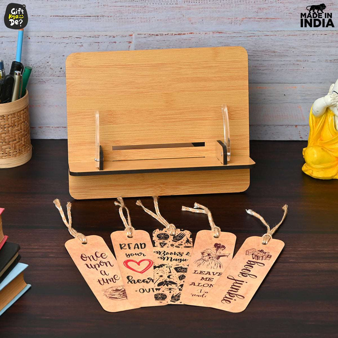 Gift Kya De Book Reading Stand | Book Accessories | Book Stand For All Book Size
