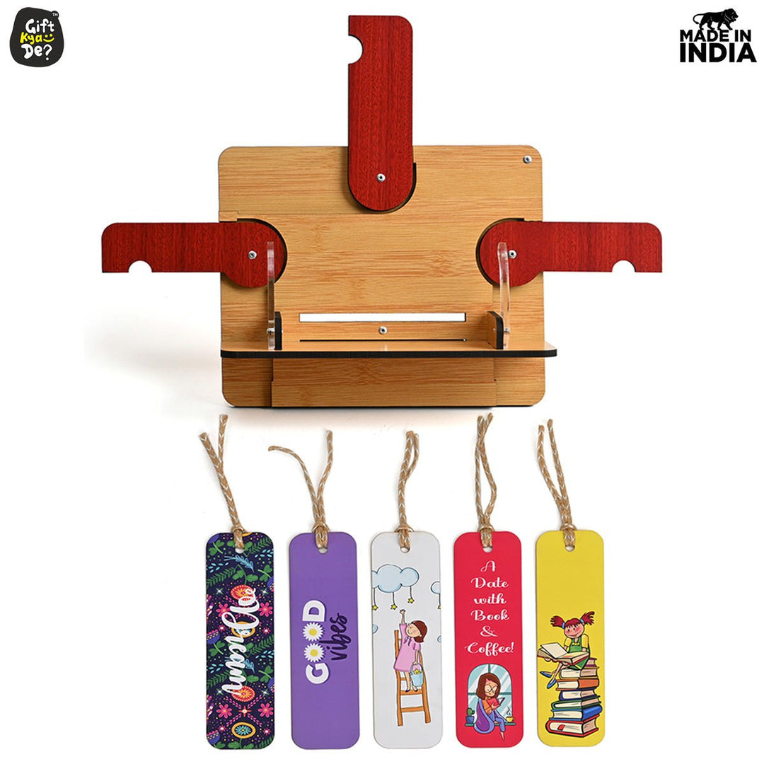 Gift Kya De Book Reading Stand | Book Accessories | Book Stand For All Book Size