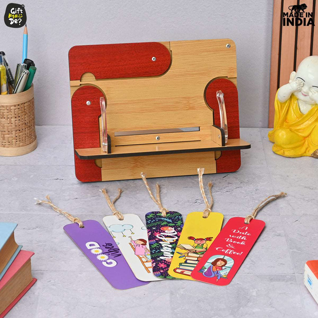 Gift Kya De Book Reading Stand | Book Accessories | Book Stand For All Book Size