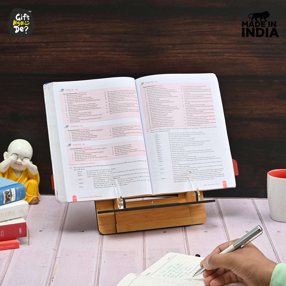 Gift Kya De Book Reading Stand | Book Accessories | Book Stand For All Book Size