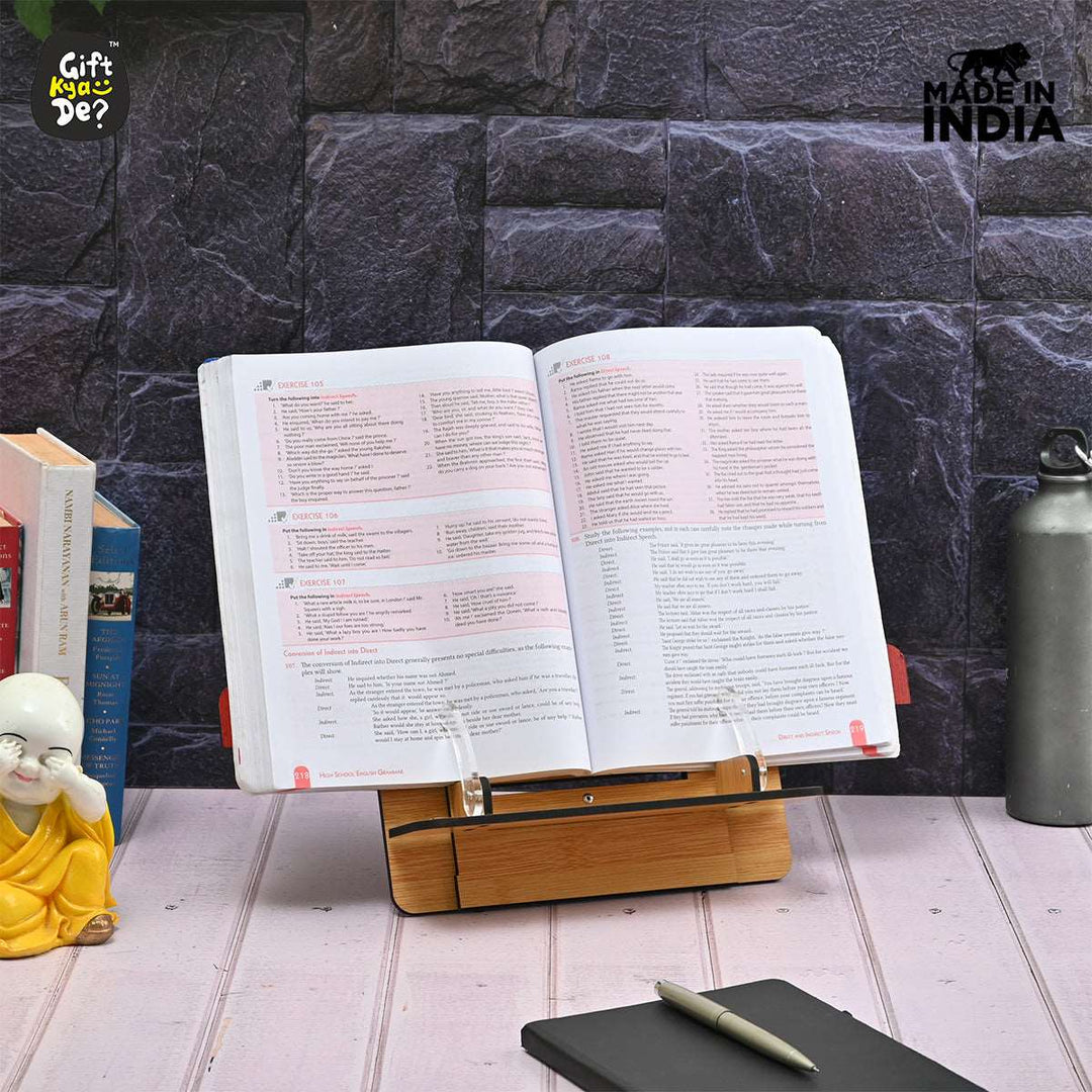 Gift Kya De Book Reading Stand | Book Accessories | Book Stand For All Book Size
