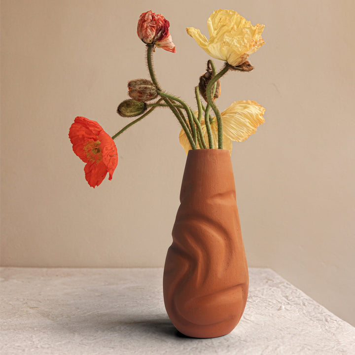 BOT LIPPED PROFILED Flower Vase - Suspire