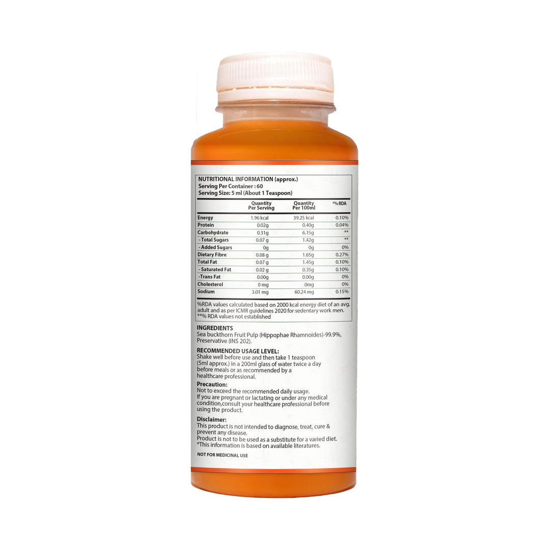 Pure Nutrition Sea Buckthorn Pulp Concentrate – 300 ml