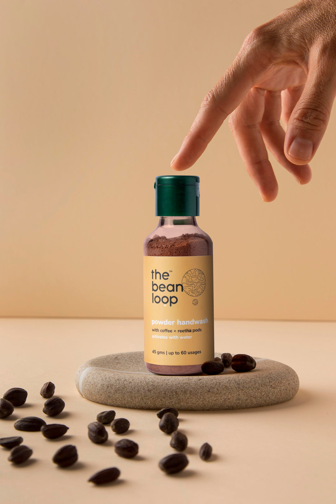 Powder Handwash with Coffee Fragrance | 45gms | Up to 60 Usages