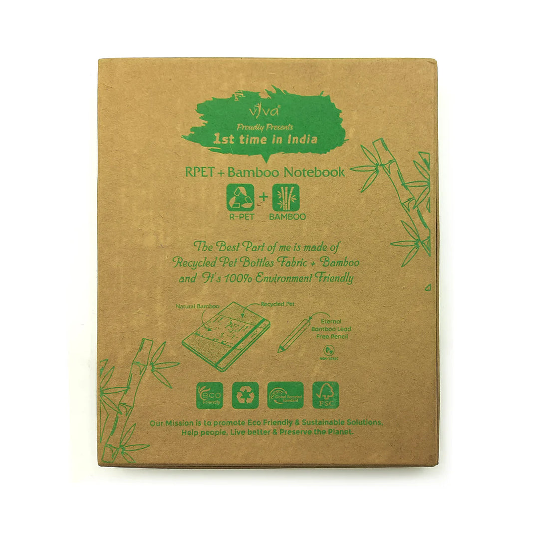 Viva Global NOVITA-NP - 2 pc Set (A5 Notebook + Everlasting Pencil)