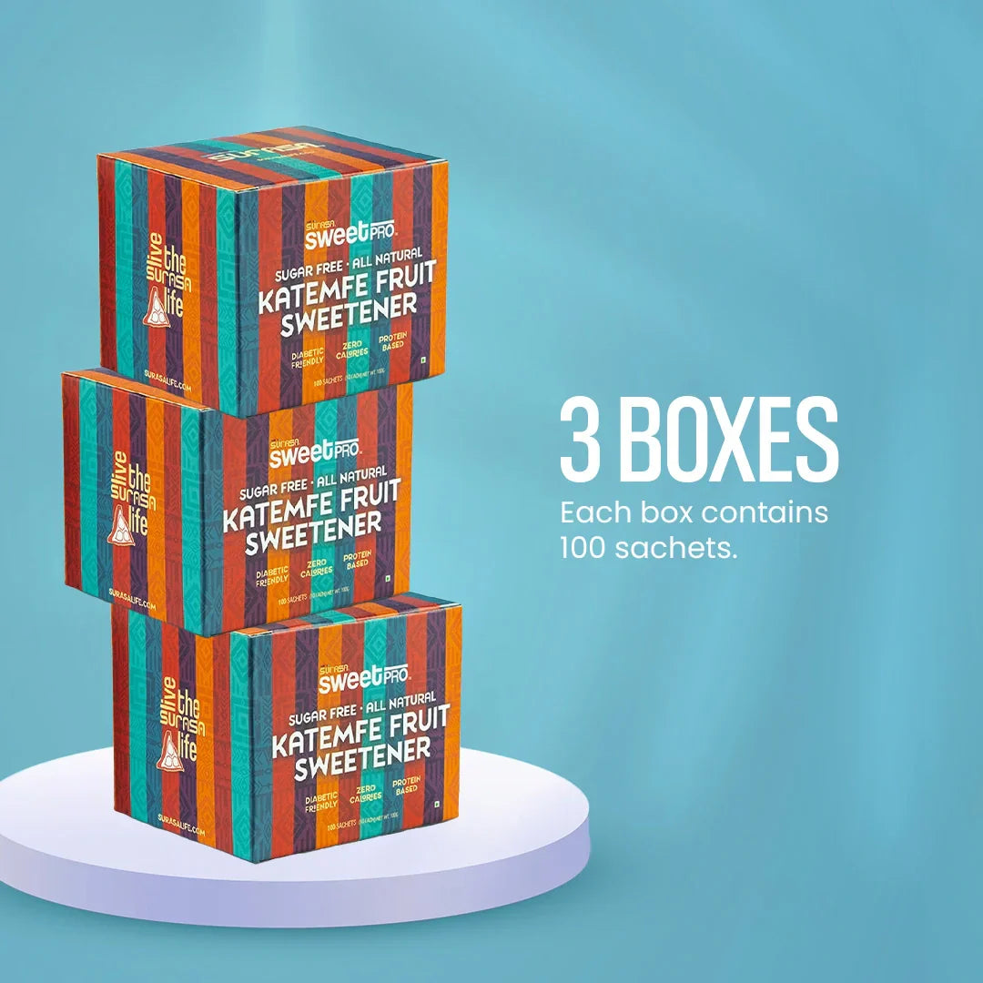 Surasa Value Saver Pack - 3 Box of 100 sachets