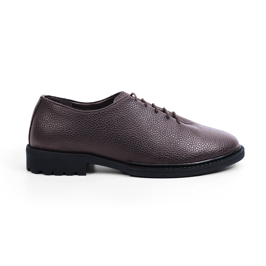 Monkstory Atelier 1960 Pebble Grain Hybrid Slip-Ons – Deep Brown