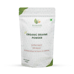 Bionode Organics Certified Organic Brahmi Powder | Bacopa Monnieri Powder | Pack of 2