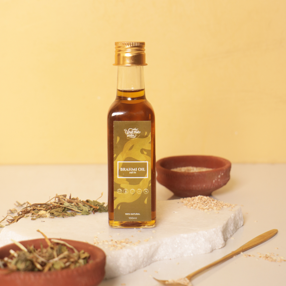 Brahmi Oil for Premature Greys I 100 ml