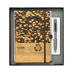 Viva Global Breve Coffee Notebook & Espresso Coffee Pen (Gift Set)