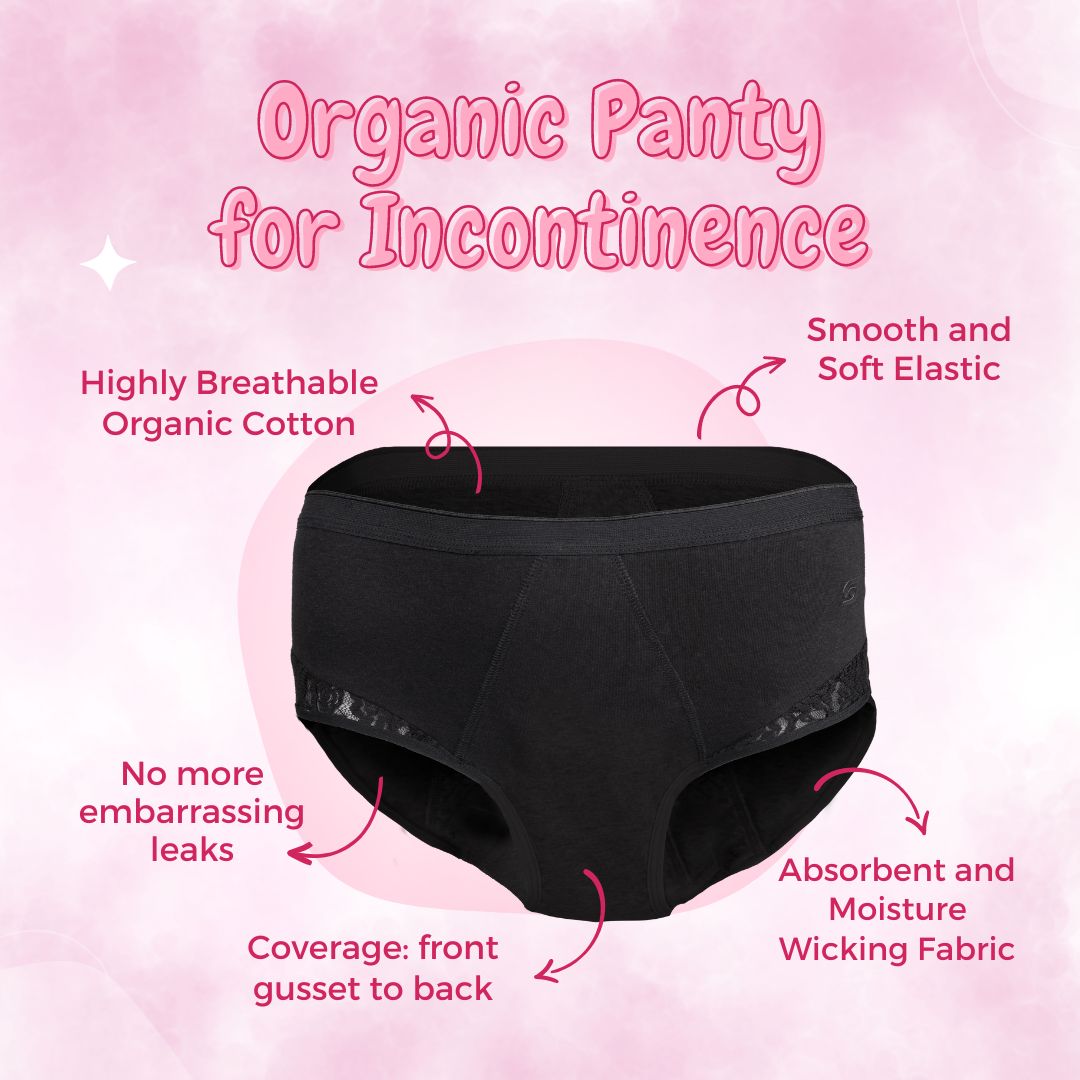 SochGreen Organic incontinence panty (brief) (1pc)