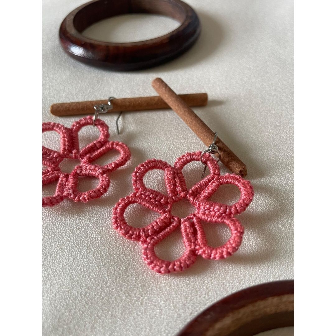Knots To NodesBrink Pink Earrings