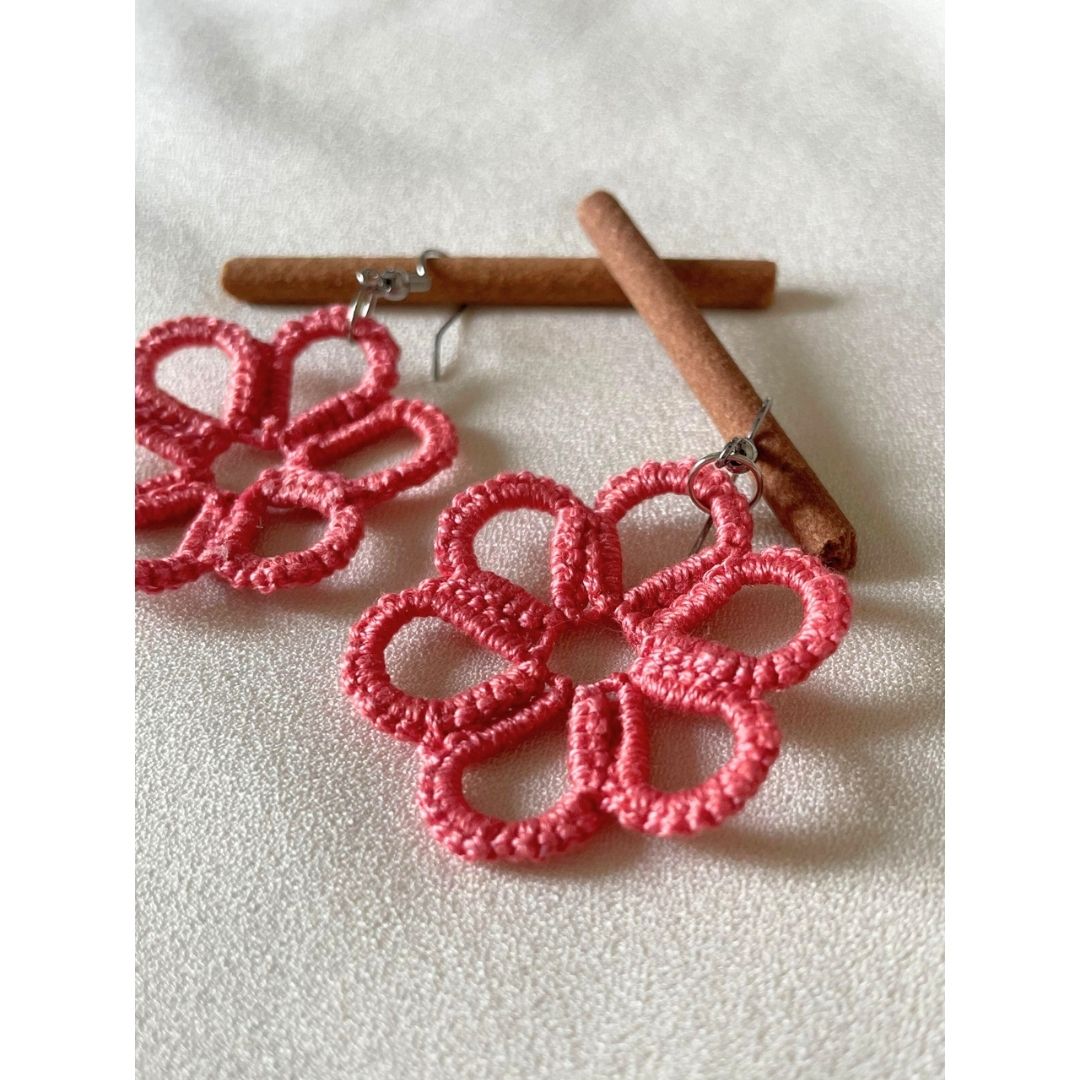 Knots To NodesBrink Pink Earrings