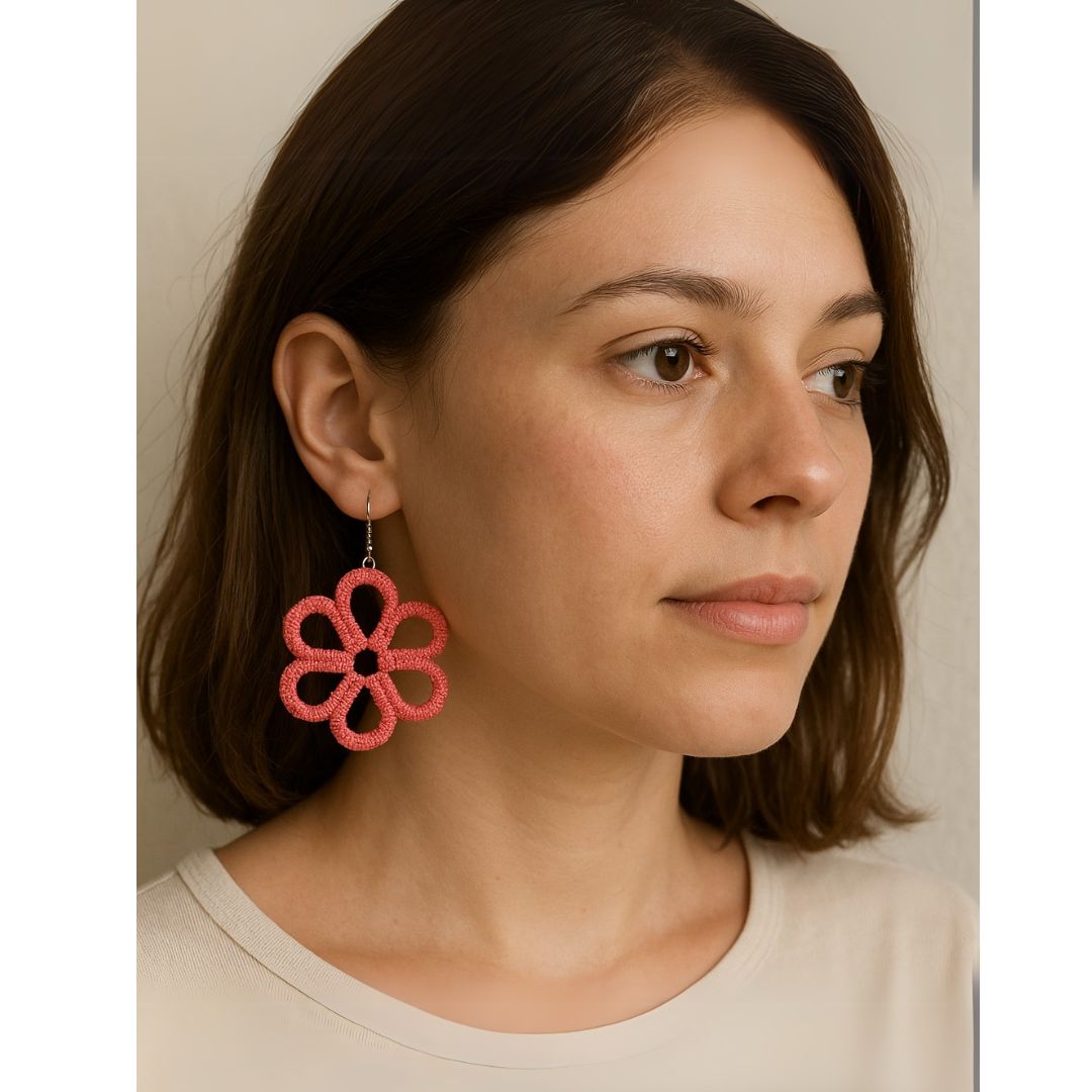 Knots To NodesBrink Pink Earrings