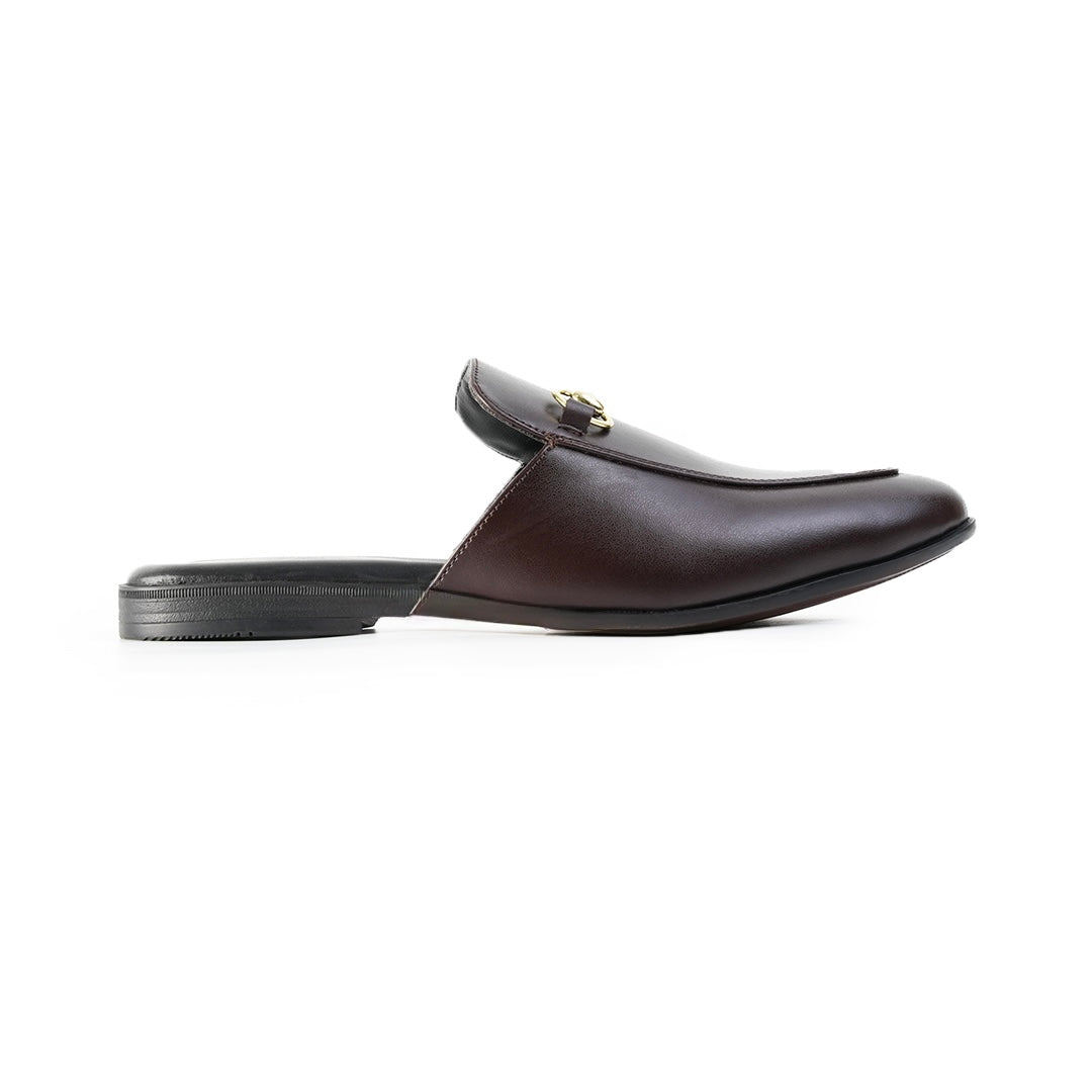 Monkstory Horsebit Classic Mules - Brown