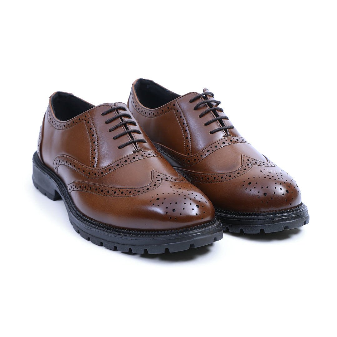 Monkstory Atelier 1890 Oxford Brogues - Rich Tan