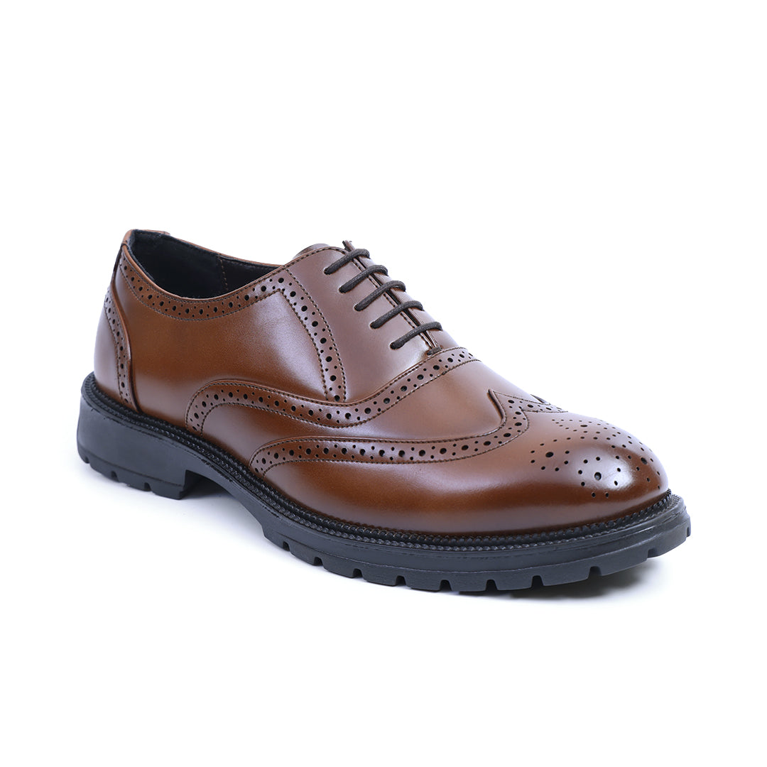 Monkstory Atelier 1890 Oxford Brogues - Rich Tan