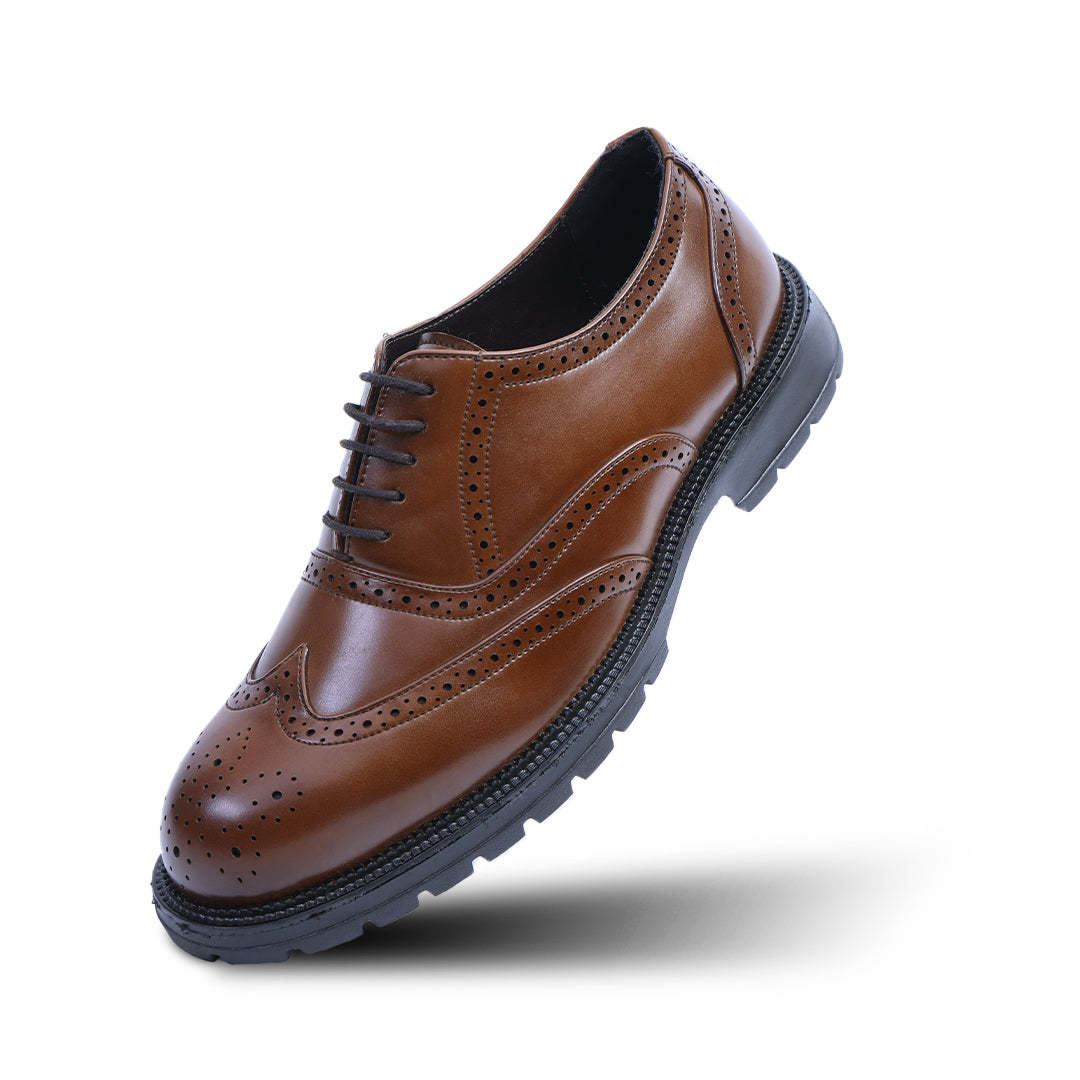 Monkstory Atelier 1890 Oxford Brogues - Rich Tan