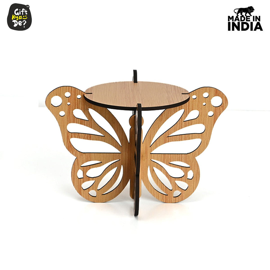 Gift Kya De Butterfly Deepak Stand | Diya Stand