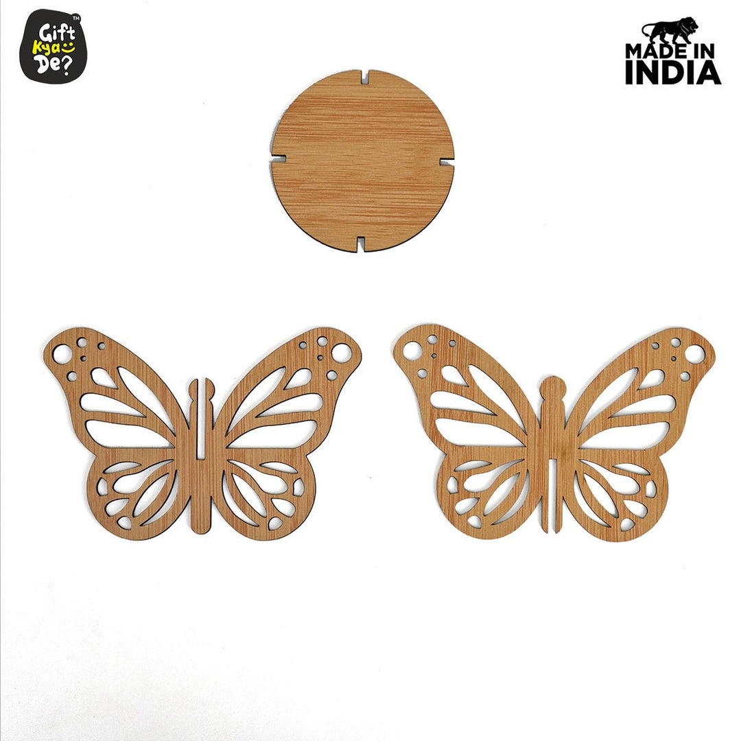 Gift Kya De Butterfly Deepak Stand | Diya Stand