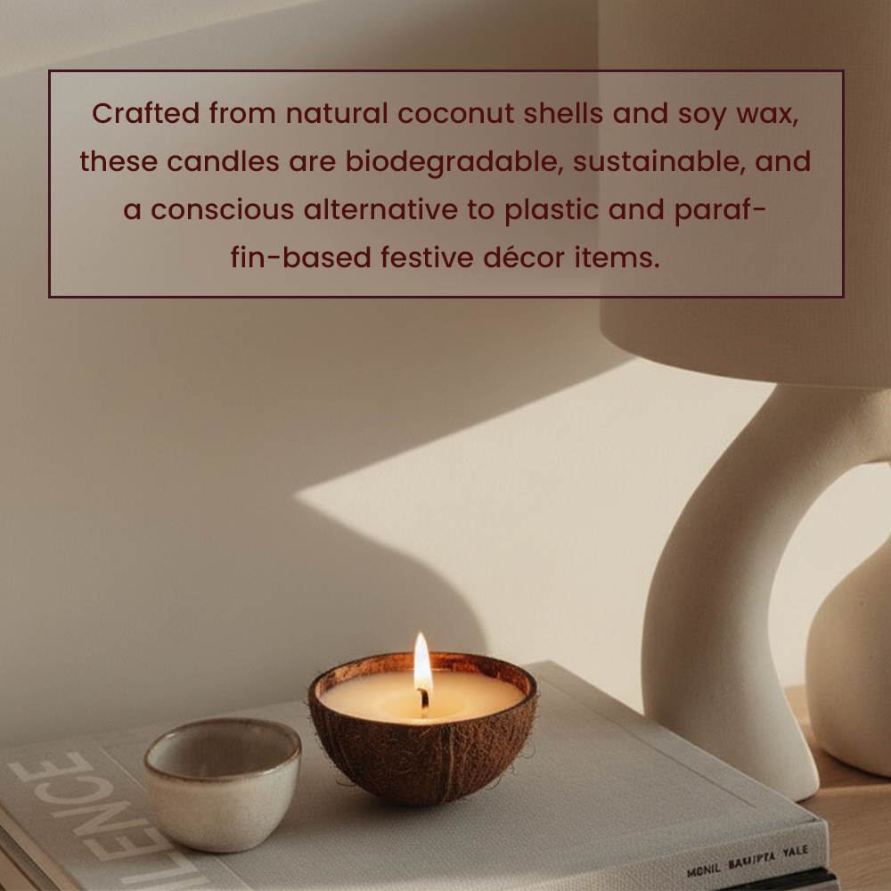 KHEONI Goji Berry Scented Candles with Sweet Fruity Fragrance for Home Decor - Pack of 6