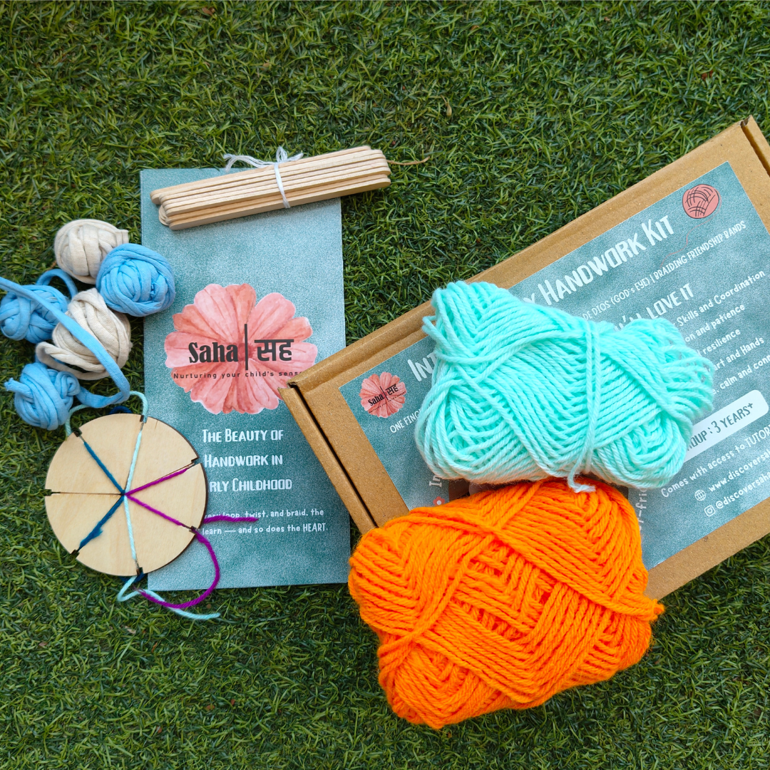 Introductory Handwork Activity Kit for kids | Waldorf Activity