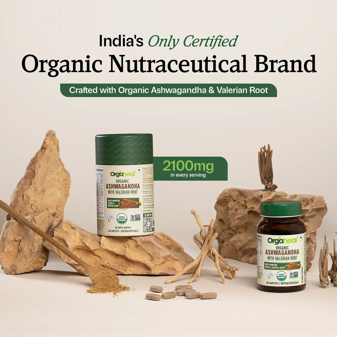 Organic Ashwagandha with Valerian Root