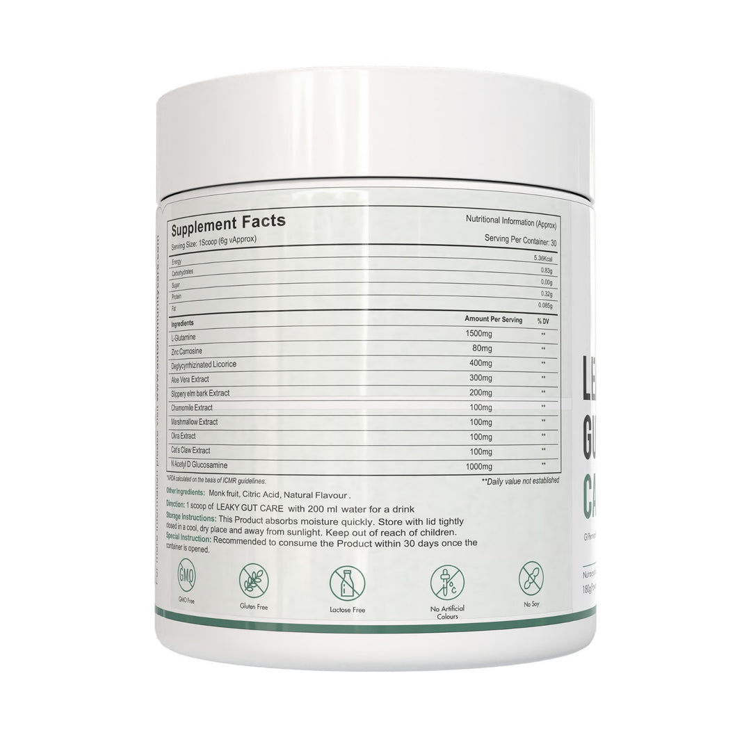 Autoimmunity Care Leaky Gut Care – Complete Gut Support l Repairs Leaky Gut, Fights Infections, Anti-Inflammatory l