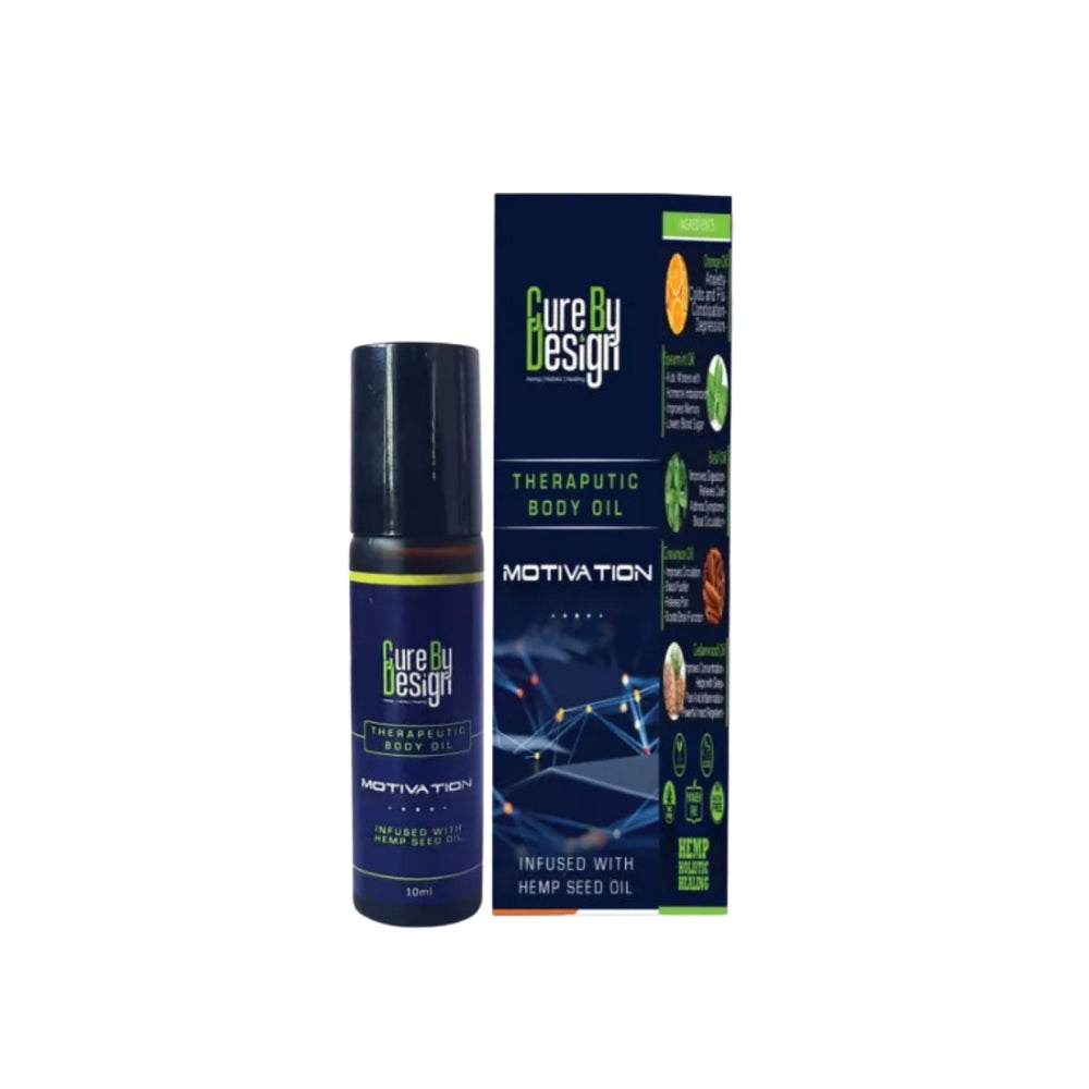 Cure by Design Therapeutic Healing Roll on - Motivation 10ml