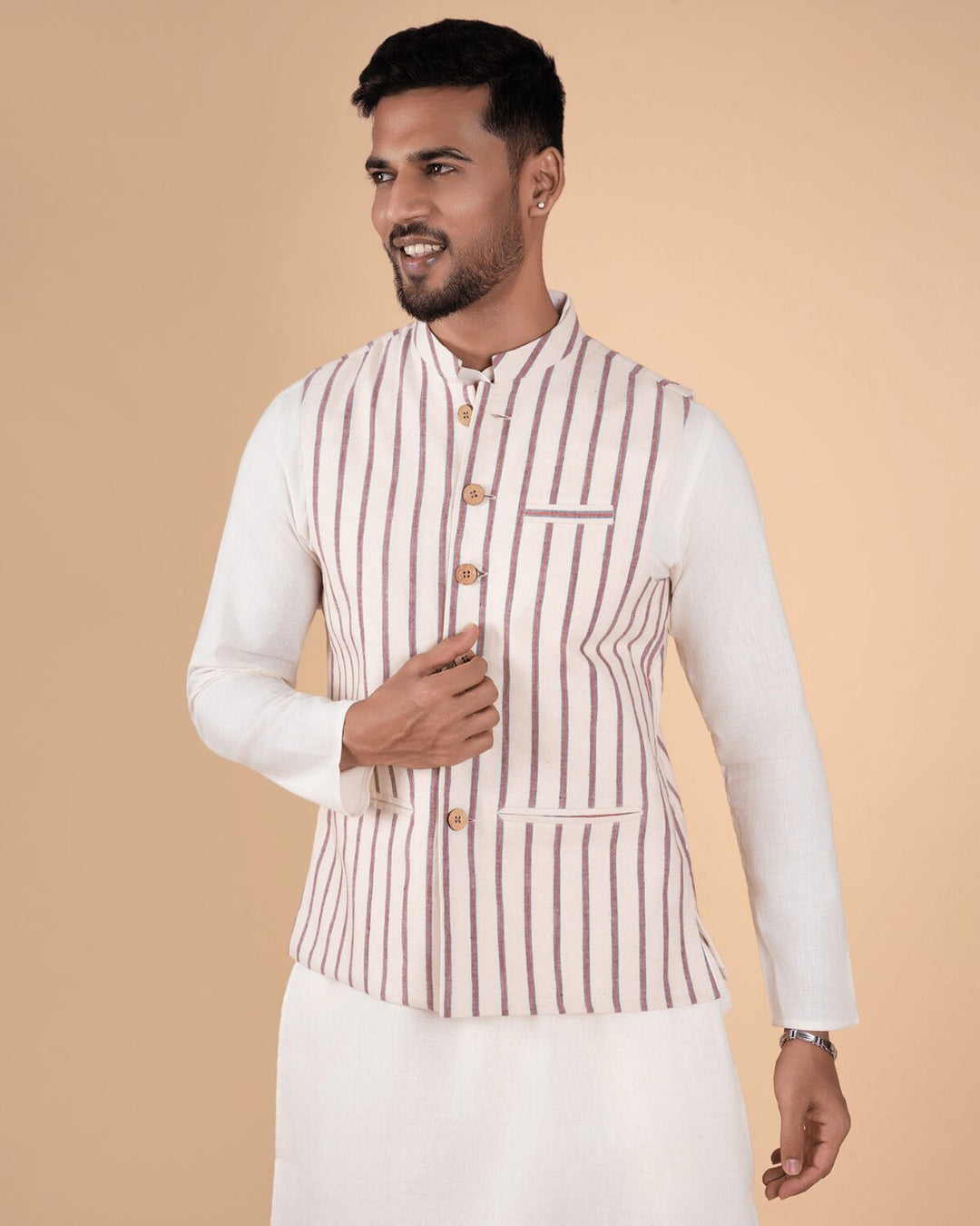 Cora Mist Striped Koti
